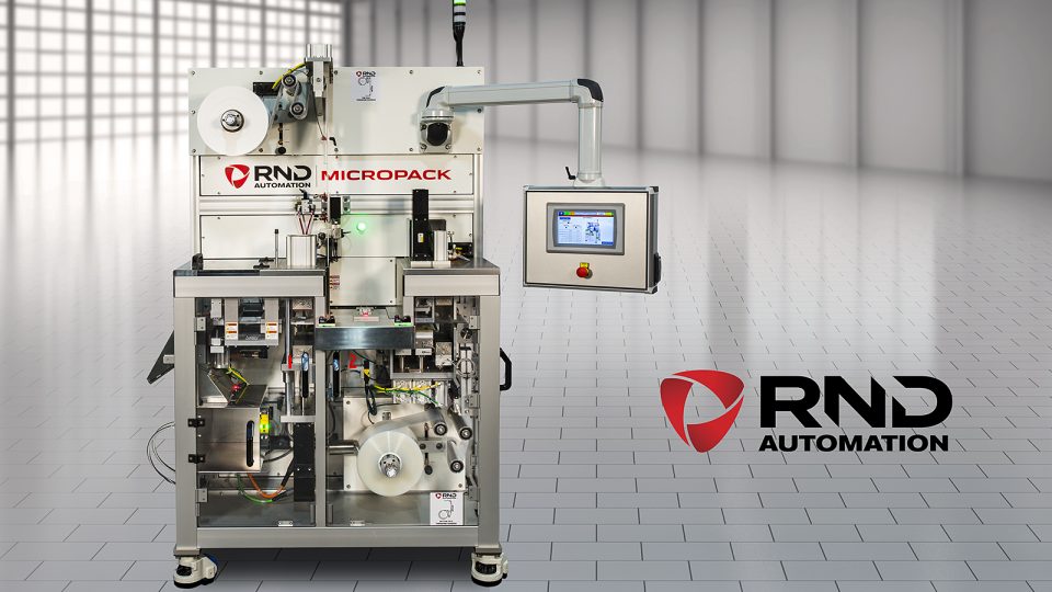 MicroPack Wide Shot Front View RND Automation's MicroPack Ultra Compact HFFS