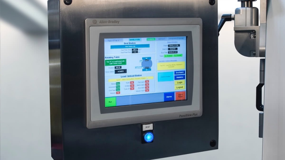 PanelView HMI for Robotic Automation