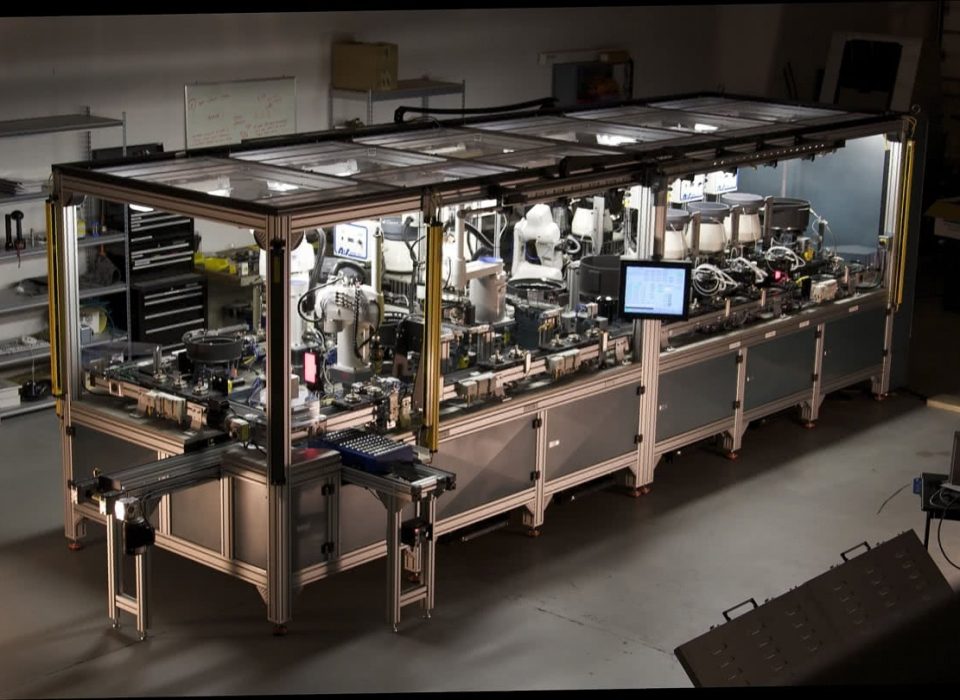 Automated Assembly Cell for Hydrualic Valves