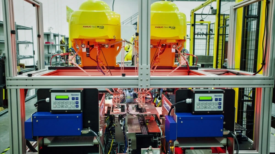 Dual Delta Flexpicking Robotic Automation