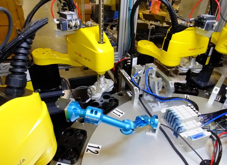 Robotic Automation Dial Indexing Machine